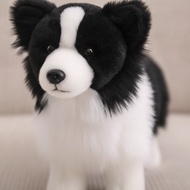 Border Collie Stuffed Animal Huggable Border Collie Stuffed Animal Stuffed Dog Fluffy Toy Soft for C