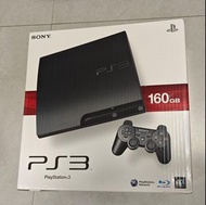 Sony PS3 160GB 黑色主機 含電源線，HDMI線