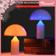 [paranoid.sg] Mushroom Atmosphere Light Brightness Adjustable Battery Operated Home Decoration