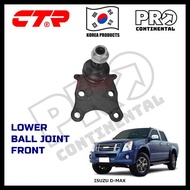 CTR KOREA ISUZU D-MAX DMAX D MAX RA RC 2002-2013 FRONT LOWER CONTROL ARM BALL JOINT