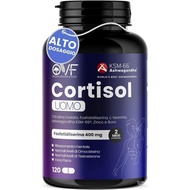 OVF Cortisol Men 120 Capsules, Containing Glycinate Malaysine, Phospholipid Serine, KSM-66, Tea Amin