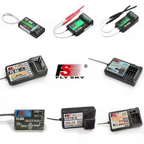 Flysky FS-IA10B FS-IA6B FS-IA6 FS-A8S FS-A6 FS-A3 FS-GR3E FS-GR3F Receiver for Flysky Transmitter i6