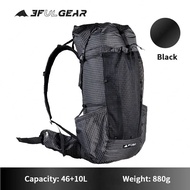 3F UL GEAR QIDIAN PRO 46+10L Outdoor Large Capacity Travel Backpack Camping Equipment 880G Ultraligh