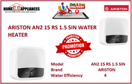 ARISTON AN2 15 RS 1.5 SIN WATER HEATER / FREE EXPRESS DELIVERY