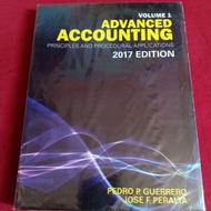 ▫VOL 1 ADVANCED ACCOUNTING 2017 / GUERRERO