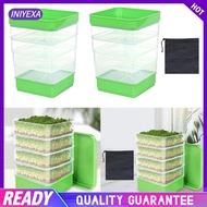 [Iniyexa] Seed Kits Multipurpose Microgreens Growing Tray Mini Plant Grow Tray for Grass Beans Broccoli Alfalfa Seeds Wheat