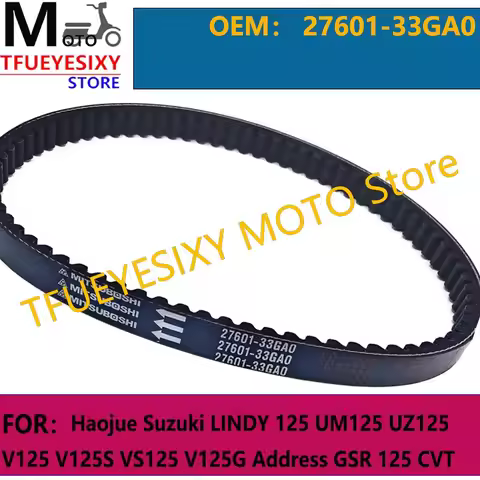 TFUEYESIXY 27601-33GA0 Drive Belt For Haojue Suzuki LINDY 125 UM125 UZ125 V125 V125S VS125 V125G Add