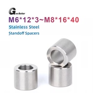 M6*12*3 ~ M8*16*40 Stainless Steel Standoff Spacer  Stand off Collar Round Spacer Bush and Off Space