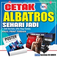 Print Fast Albatros Material Print/