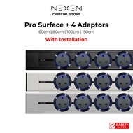 Nexen Pro Surface Power Track + 4 Adaptors (with Installation) | Power Socket | Power Track Socket | E-Bar