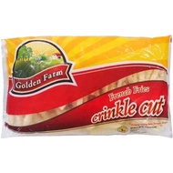Golden Farm Kentang Crinkle Cut 500gr - 1kg / Kentang Goreng / French Fries