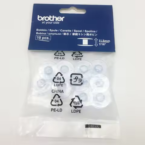 BOBBIN BROTHER 11.5mm SEWING MACHINE BOBBINS10pcs SFB(XA5539-151) brother domestic sewing machine bo