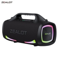 [Local Shipment]ZEALOT S79 Speaker Party Portable Speaker with Bluetooth 5.2, Portable Handle, 24-Ho