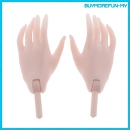[BuymorefunMY] Jointed Hands Articulated Body Parts diy / Doll Pink/Yellow Skin - Pink, 5.5x2.5cm