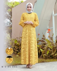 RR Gamis Busui//Gamis Brokat Terbaru Busui Friendly Harga Termurah//Gamis Pesta//Gamis Modern