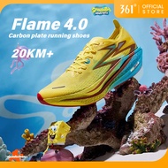 【Release on 8.5】361 Degrees Flame 4.0 Men Women SpongeBob SquarePants Patrick Running shoes Professi