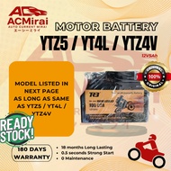 [Ready Stock] Sodium Motorcycle Battery YTZ5 / YT4L / YTZ4V  — Long Lasting | Strong Start