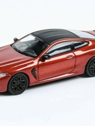 Para64 Alloy Car 1 64 BMW M8 Two-Door Sports Car Car Model Toy Boutique Collection Ornaments
