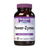 Bluebonnet Nutrition Power-Zymes, Protein Digestive Support*, Soy-Free, Gluten-Free, Dairy-Free, 90 
