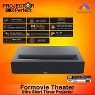 Formovie Theater Ultra Short Throw 4K Triple Laser Projector 2800 ANSI Lumens  #L206FGN