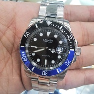 Balmer 8135G SS-45 Men's Automatic Sapphire 50M Stainless Steel Bracelet Watch (FREE Rubber Strap)