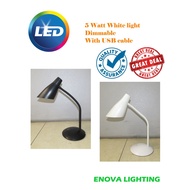 TABLE LAMP(FORTABLE) DIMMABLE TOUCH BLACK & WHITE