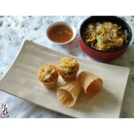 【 Take Away 】50+- Penang Handmade Traditional Nyonya Snacks Kueh Pie Tee 槟城传统 家庭式自制 娘惹小食小金杯 自提 (Penang Take Away Only)