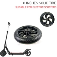 8-inch scooter rear wheels for scooter wheels, electric scooter solid tires with wheel rim bearings