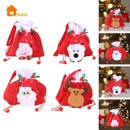 [Nanaaaa] Christmas Drawstring Gift Bag, Red Packaging, Apples Christmas Gift Bag, Candy Bag,