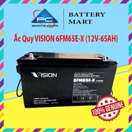 Ắc quy bộ lưu điện ắc quy Vision 6FM65E-X (12V-65AH) ắc quy viễn thông