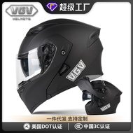 [] ใบรับรอง3C VGV หมวกกันน็อคแบบเปิดหมวกกันน็อคจุดหมวกกันน็อครถจักรยานยนต์แบบเต็มสามารถติดตั้งสีน้ำเ