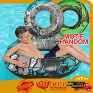 Bestway River Gator Rhinoceros Swimming Ring 1.19m Float Tube Round Tire Rhino Alligator Floating Tu