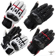 TAICHI Motorcycle RST410 Street Moto Rider Locomotive MTB Bike Motocross Gloves Black White