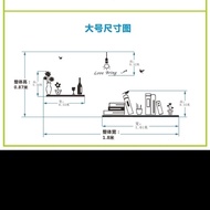 Acrylic 3D Wall Stickers for Living Room TV Background Wall Study Office Bookstore Reading Room Wall