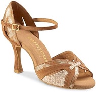 Rummos Women's Dance Shoes Isabel 168-027 - TanCuarzo/LigBrown leather/nubuck - Regular fit - 5.7cm 