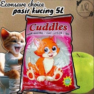 PASIR KUCING PREMIUM CUDDLES 5L/10L AROMA EPAL by ECONSAVE CHOICE