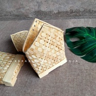 FOLDABLE BAMBOO TISSUE HOLDER | Bamboo tissue holder, food tissue holder, gift hampers, souvenir