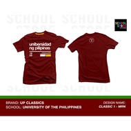 University of the Philippines Shirt - UP Fighting Maroons Classic 1 - Maroon - UP CLASSICS