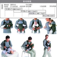 Aprica 新型4方向式背巾 ZUCCO Homme