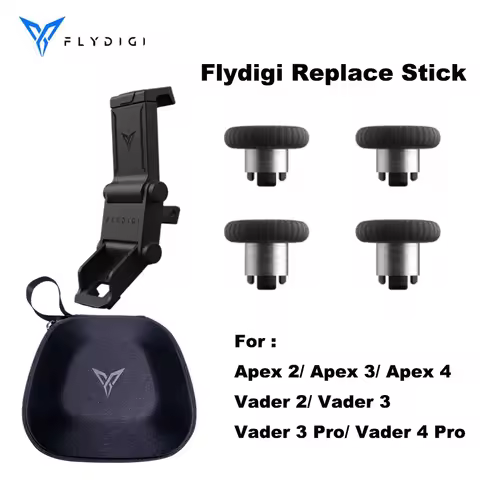 Flydigi Replace Stick 8mm And 10mm Pack Suitable, bag ,game Handle Bracket For Flydigi Apex 4/ Apex 