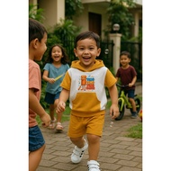 TUNG TUNG SAHUR CHILDREN'S HOODIE SET 1-5 YEARS