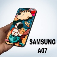 Rubber case for hp Samsung A07/CC35/softcase Samsung A07/casing Samsung A07/case handphone