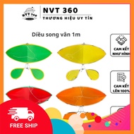 Cheap assembled mini 1m flute kite, can carry the d15 flute - Cho Lon. Store Store Store