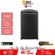 LG T2515VBTB 15kg Top Load Washer with Smart Inverter | Mesin Basuh | Washing Machine