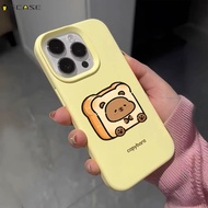 For iQOO 13 12 11 Pro 11s U5 U5e U3 U3x iQOO13 iQOO12 iQOO11 Phone Case Funny Toast Bread Capybara C