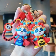 Chinese Drama Cartoon Creative Doll Chinese Antique Panda Keychain Drama Heritage Theater Small Gift