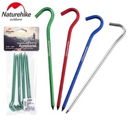 Naturehike Camping Tent Pegs Outdoor pegs tent pegs camping stake tent rope hook ground camping nail