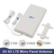 Kotak TV 3G 4G LTE MIMO 88dBi SMA CRC9 TS9 DESKTOP WALL MOUNTED ANTENNA EXTRA 5 METER CABLE