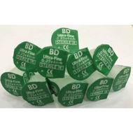 BD Ultra Fine Pen Needles 32Gx4mm Jarum Insulin Hijau 10's