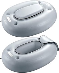 2 Pack Floating Coolers for River Inflatable Cooler 40 Qt - River Cooler Float with Lid Built in Fou